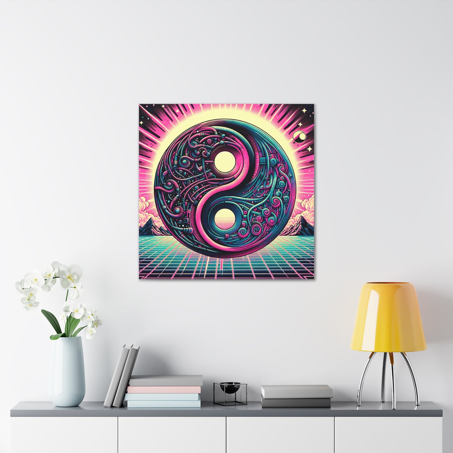 Yin Yang Canvas Wall Art