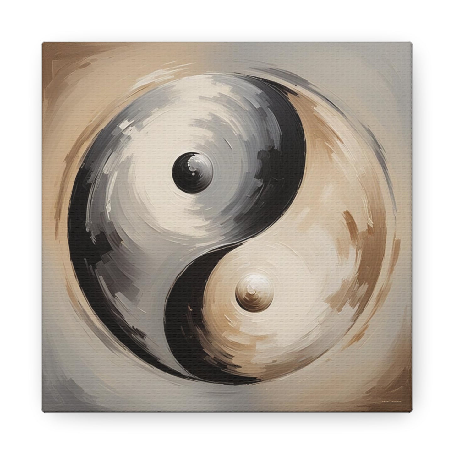 Ying Yang Canvas Wall Art