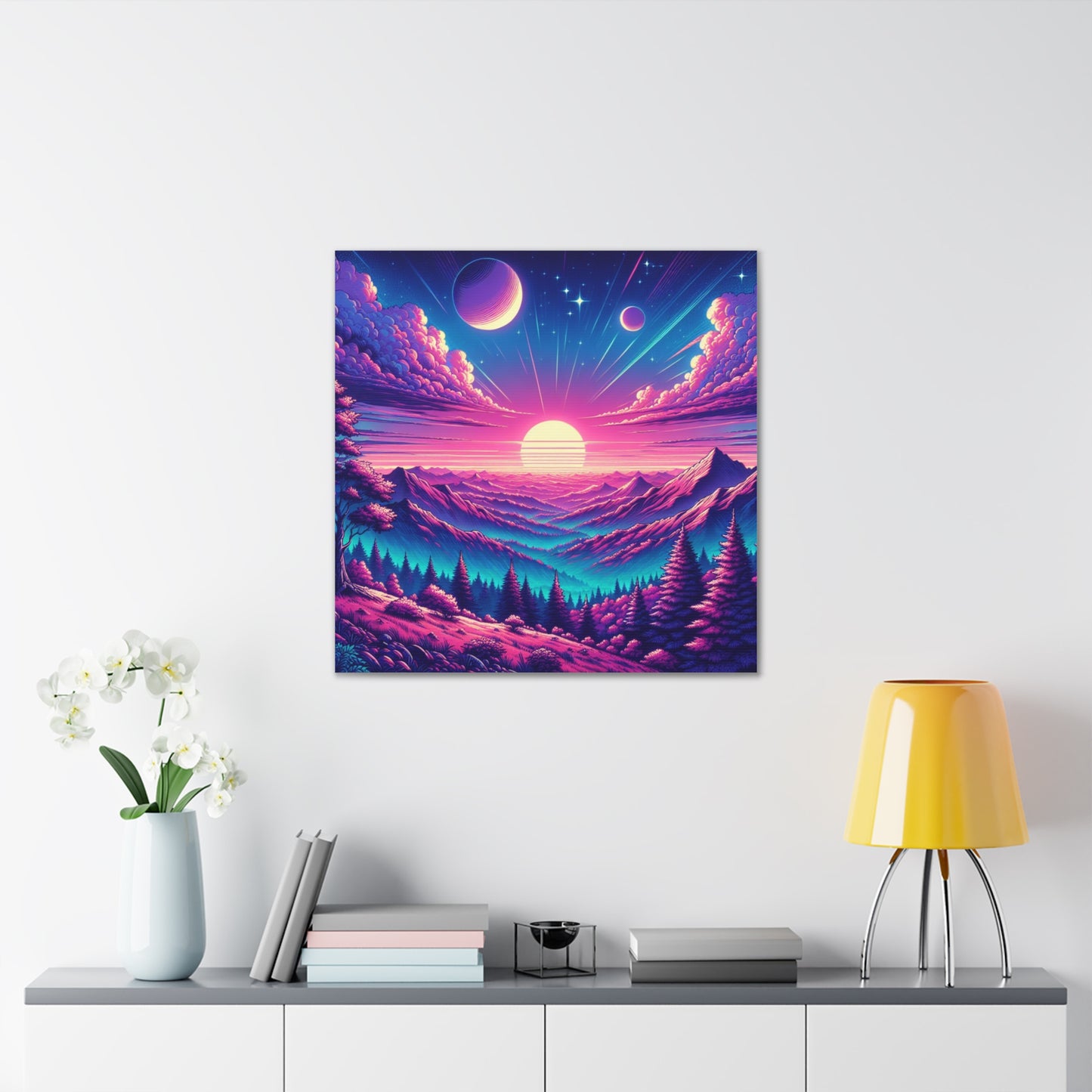 Majestic Sky Canvas Wall Art