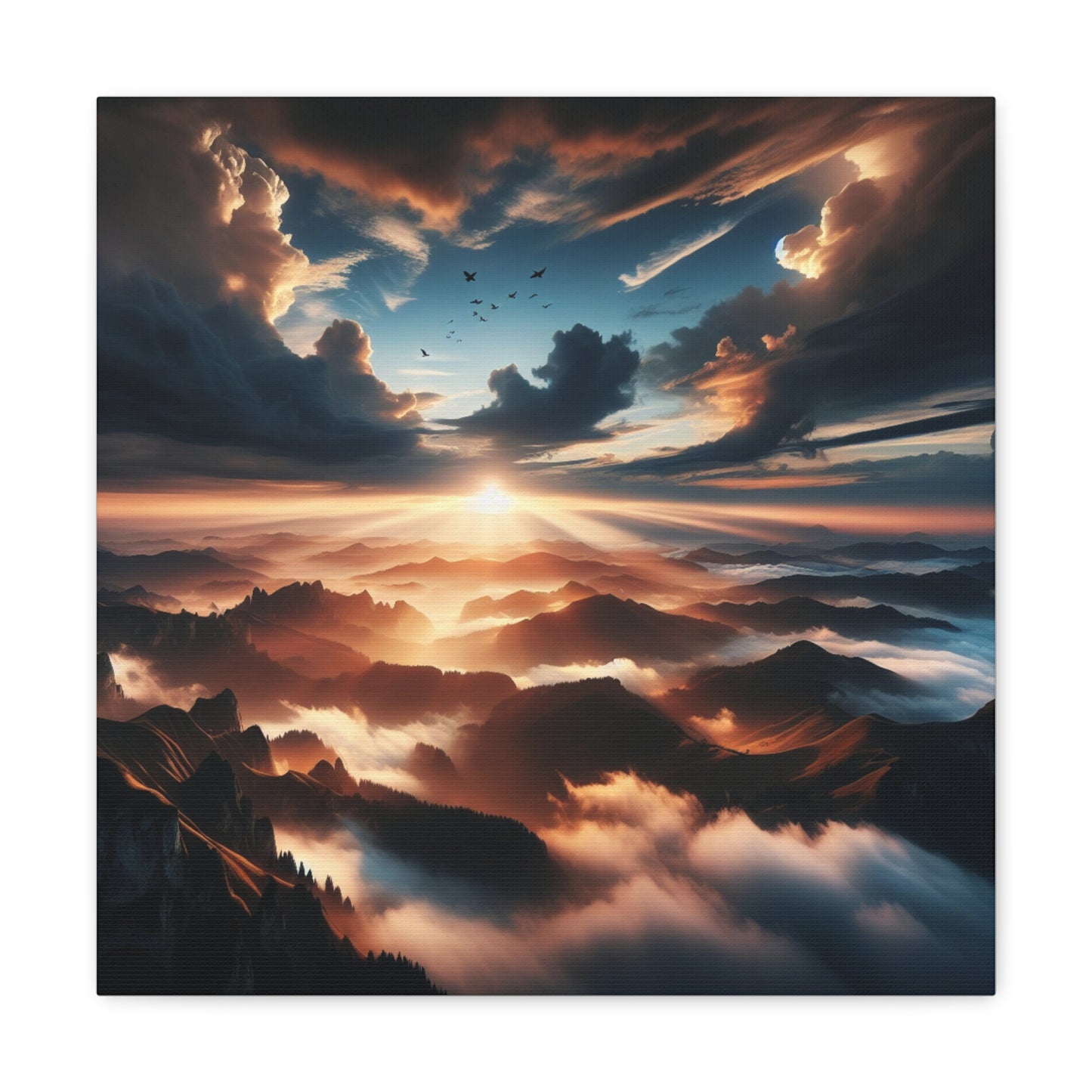 Majestic Sky Canvas Wall Art