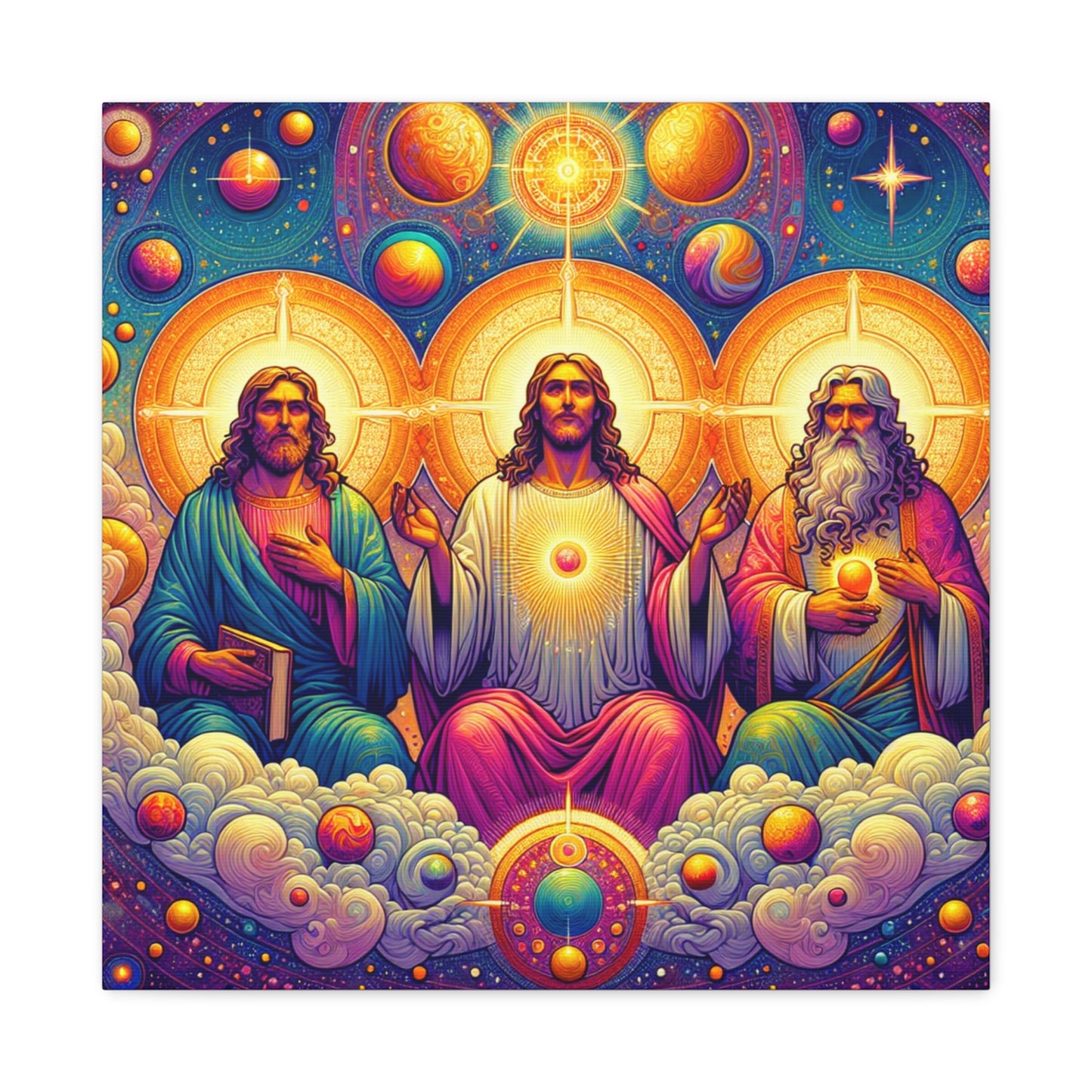 Holy Trinity Canvas Wall Art