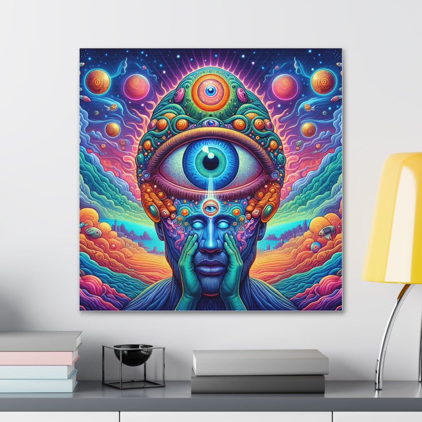 Third Eye Awakening Canvas Wall Art