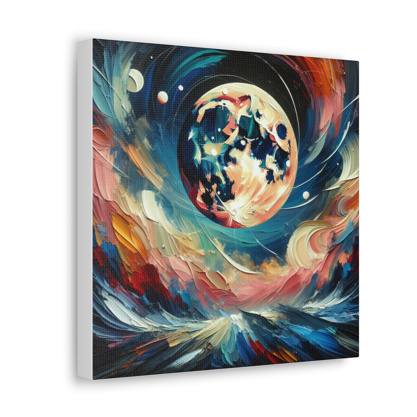 Full Moon Canvas Wall Art