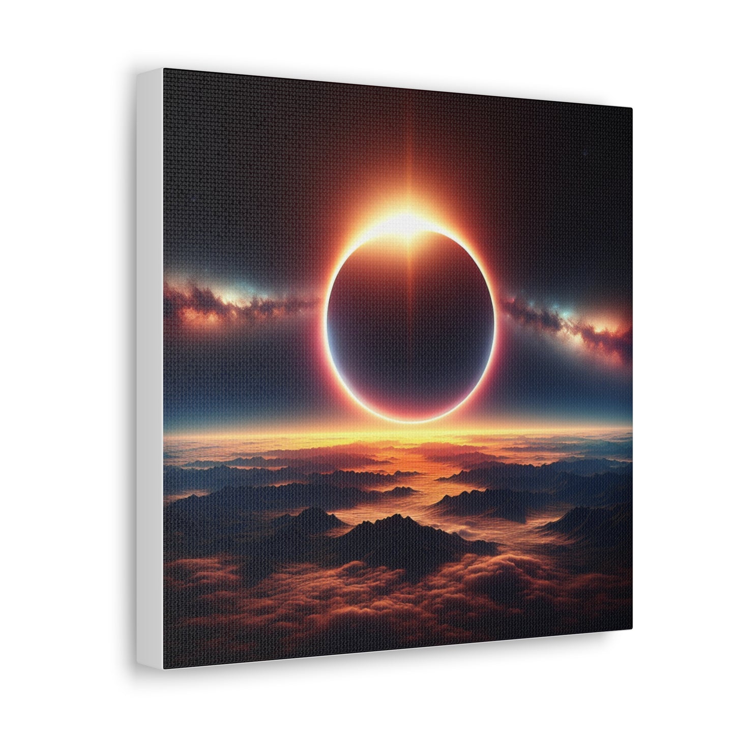 Solar Eclipse Canvas Wall Art