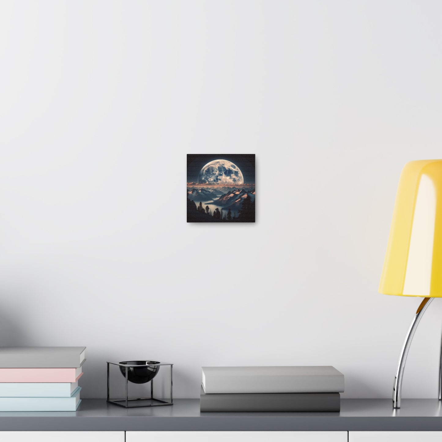 Full Moon Canvas Wall Art