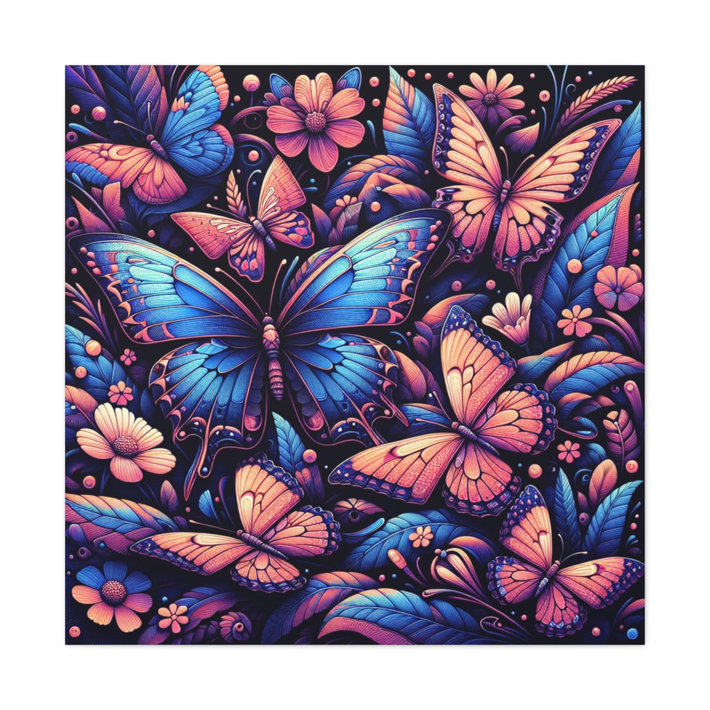 Butterflies Canvas Wall Art