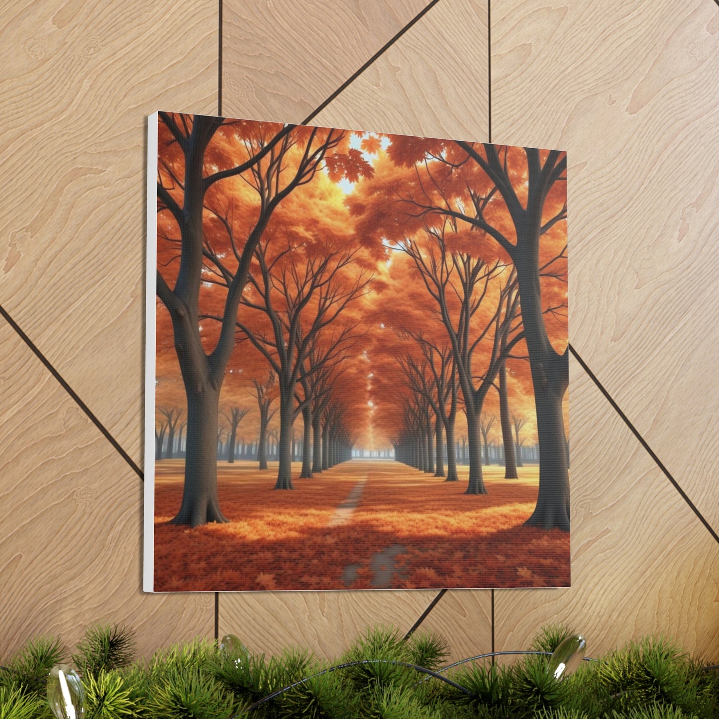 Maple Trees Canvas Wall Art