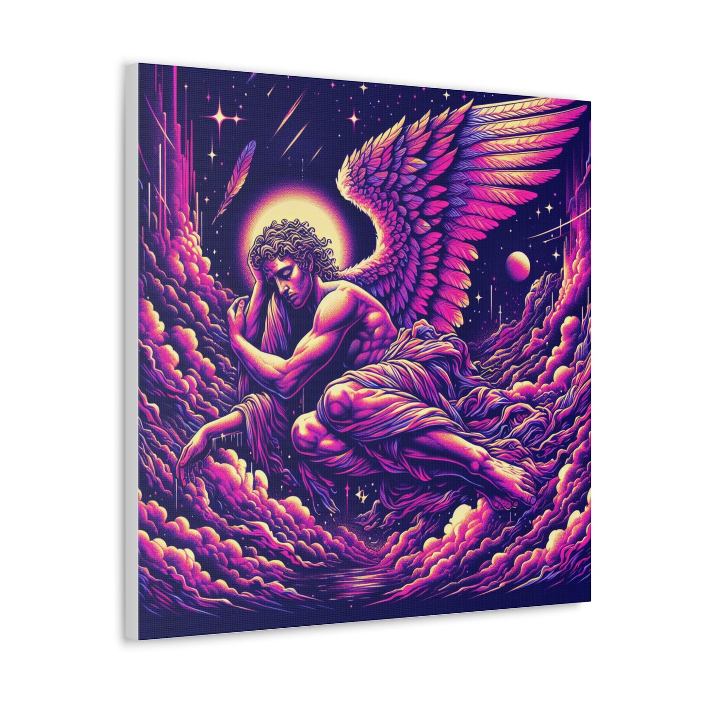 Fallen Angel Canvas Wall Art