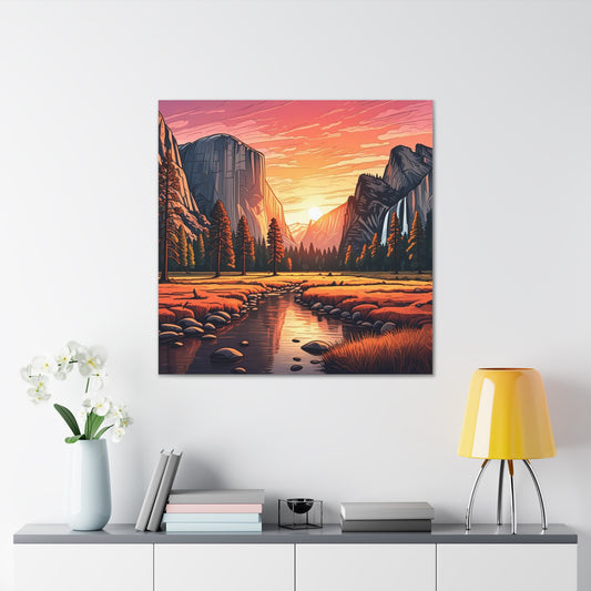 Yosemite Canvas Wall Art