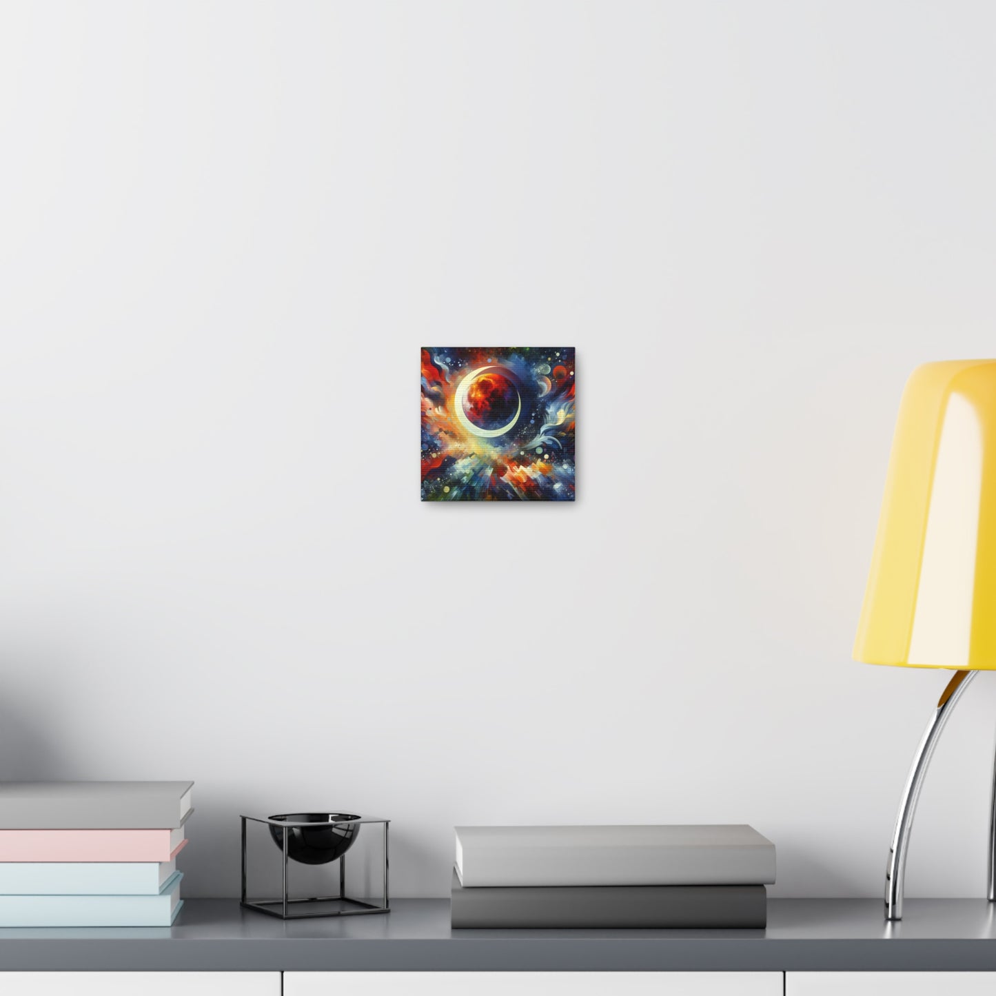 Lunar Eclipse Canvas Wall Art