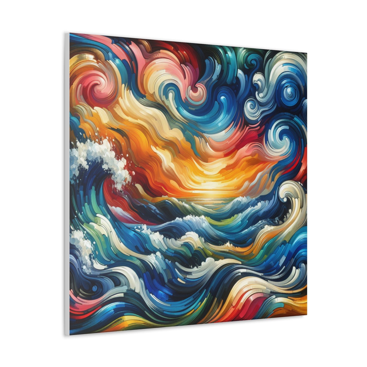 Ocean Waves Canvas Wall Art