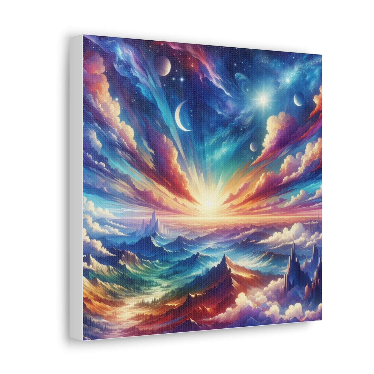 Majestic Sky Canvas Wall Art