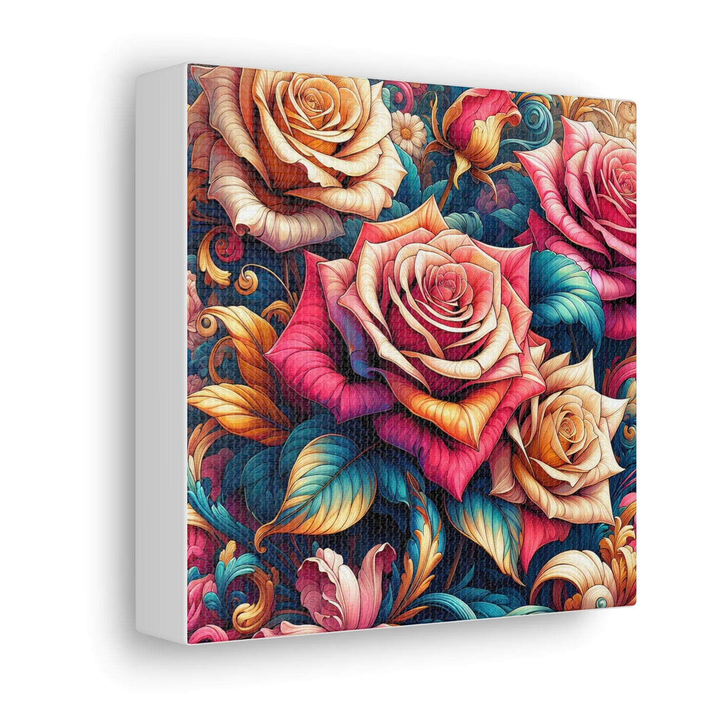 Roses Canvas Wall Art