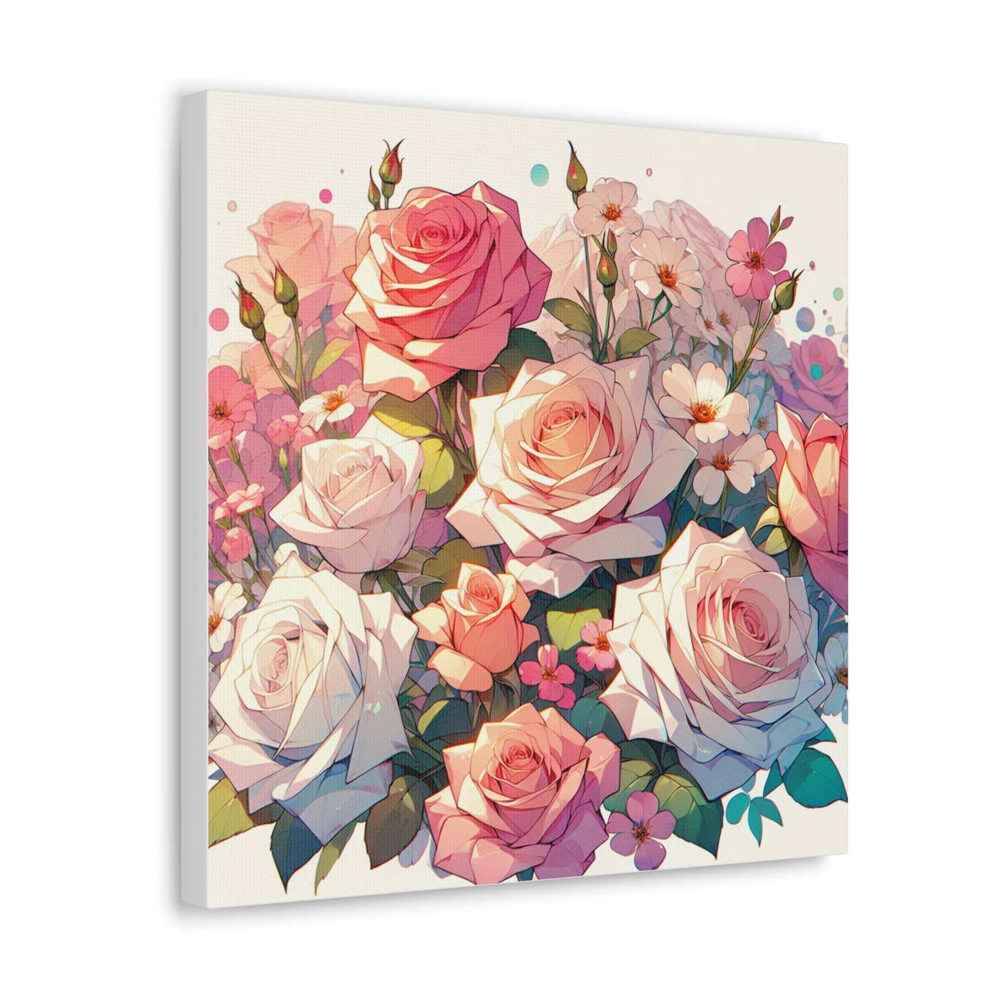 Roses Canvas Wall Art