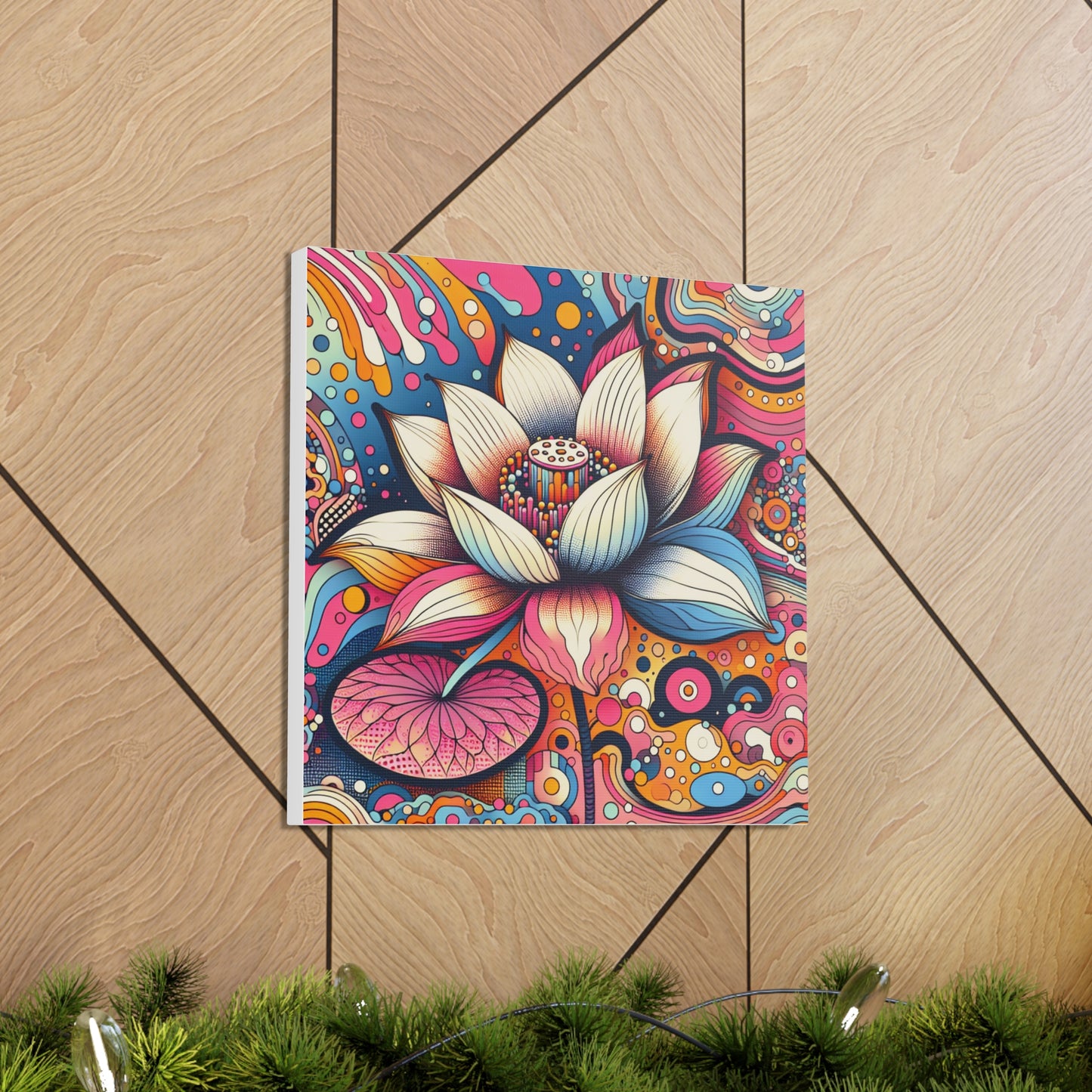 Lotus Canvas Wall Art