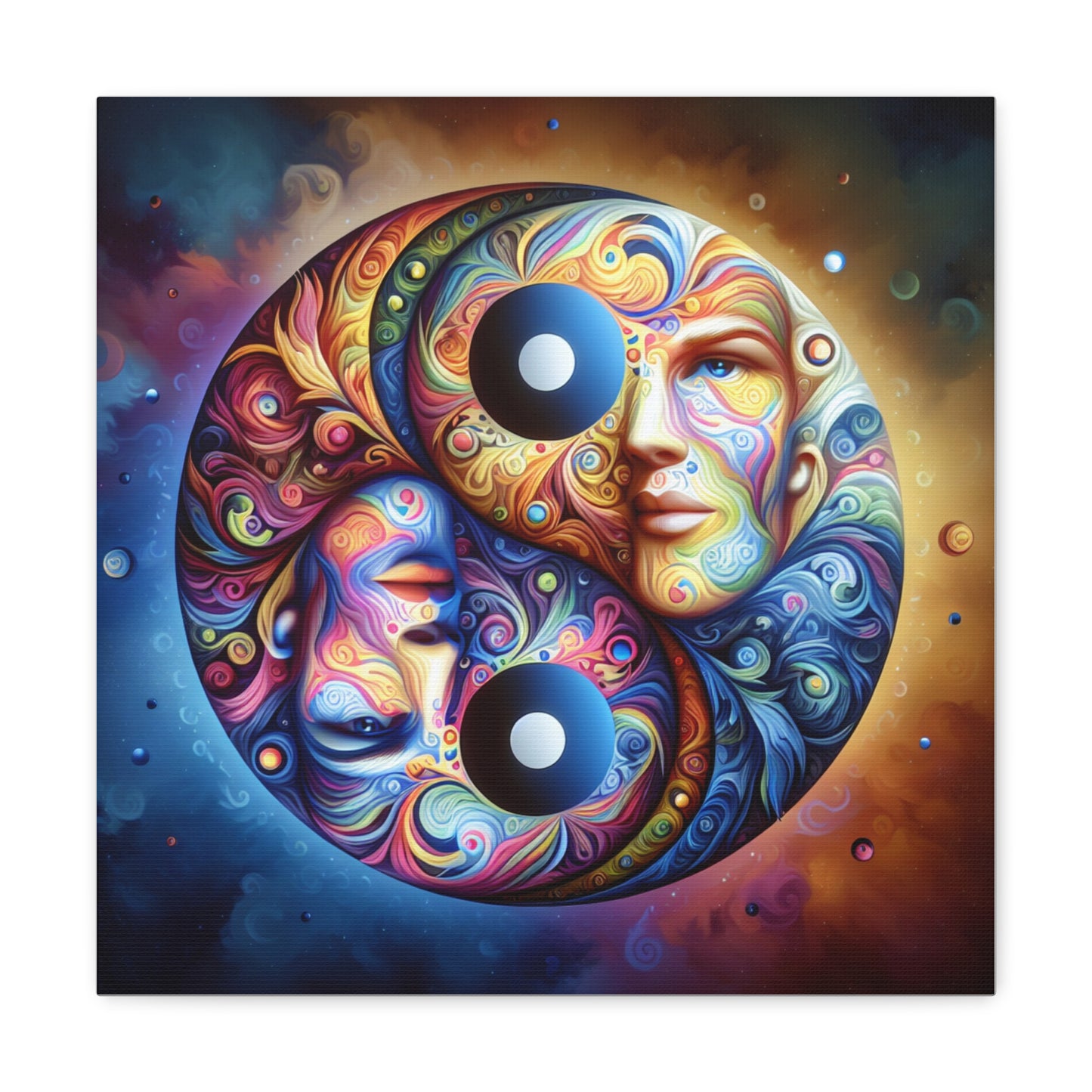 Yin Yang Canvas Wall Art