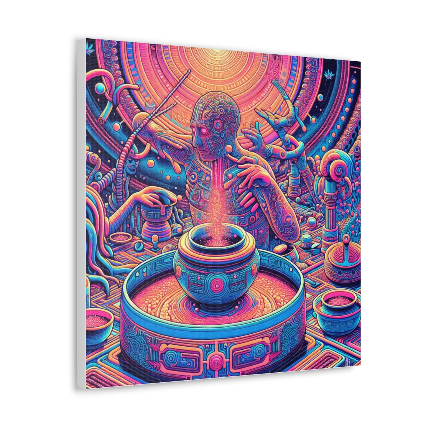 Fifth Dimension Ascension Canvas Wall Art