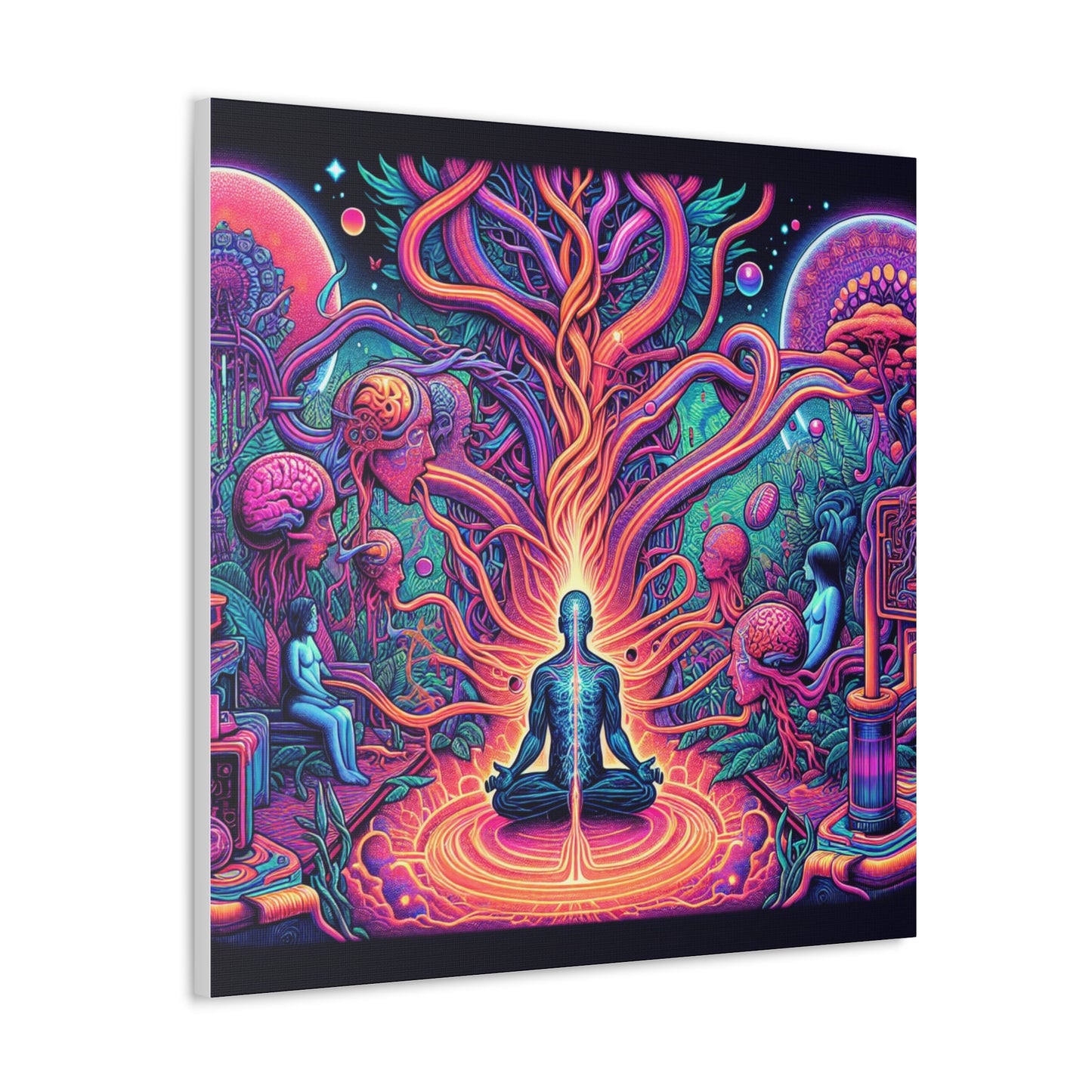 Fifth Dimension Ascension Canvas Wall Art