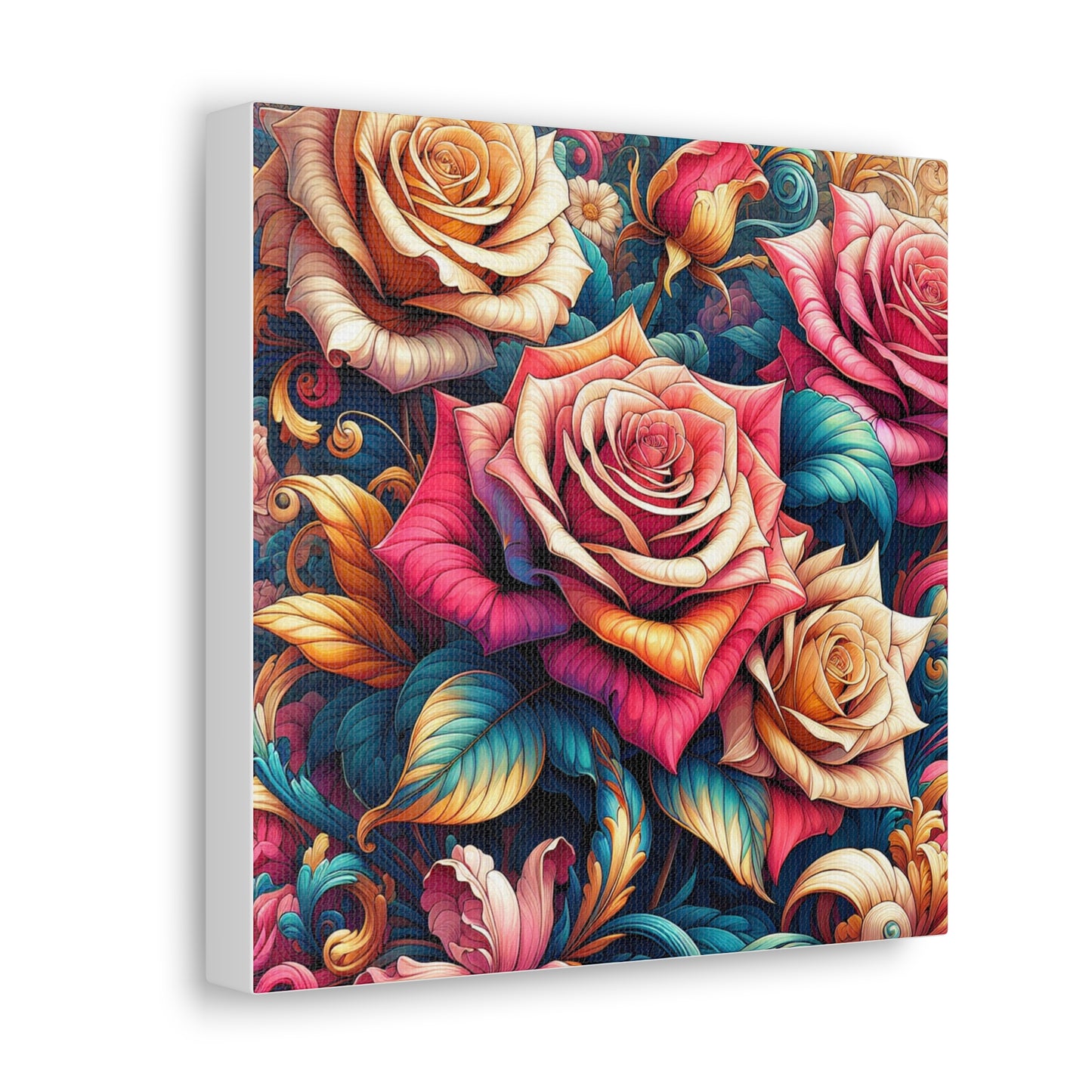 Roses Canvas Wall Art