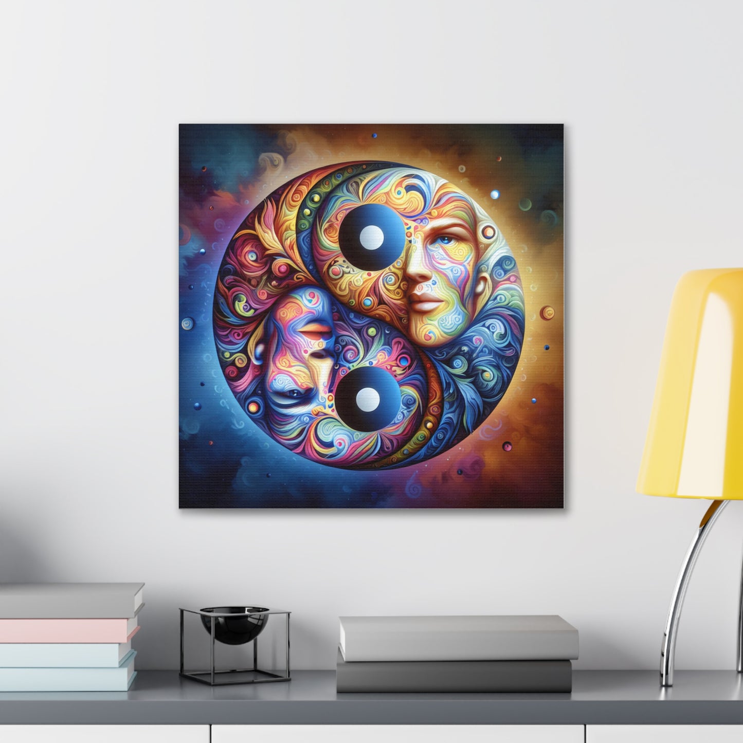 Yin Yang Canvas Wall Art