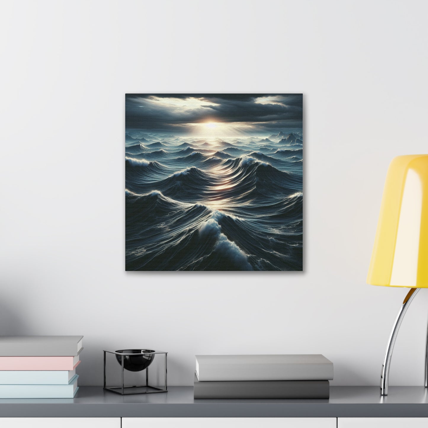 Ocean Waves Canvas Wall Art