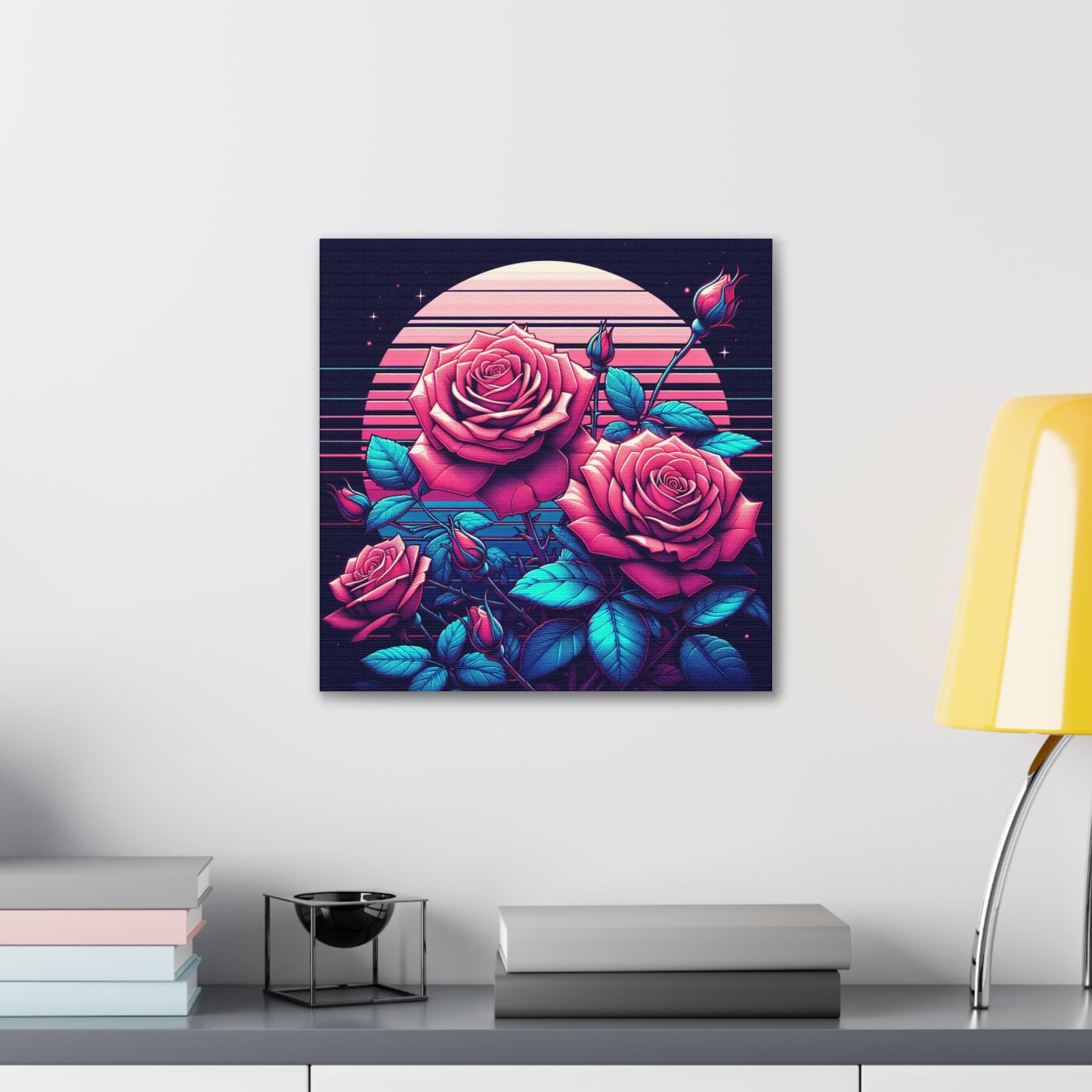 Roses Canvas Wall Art