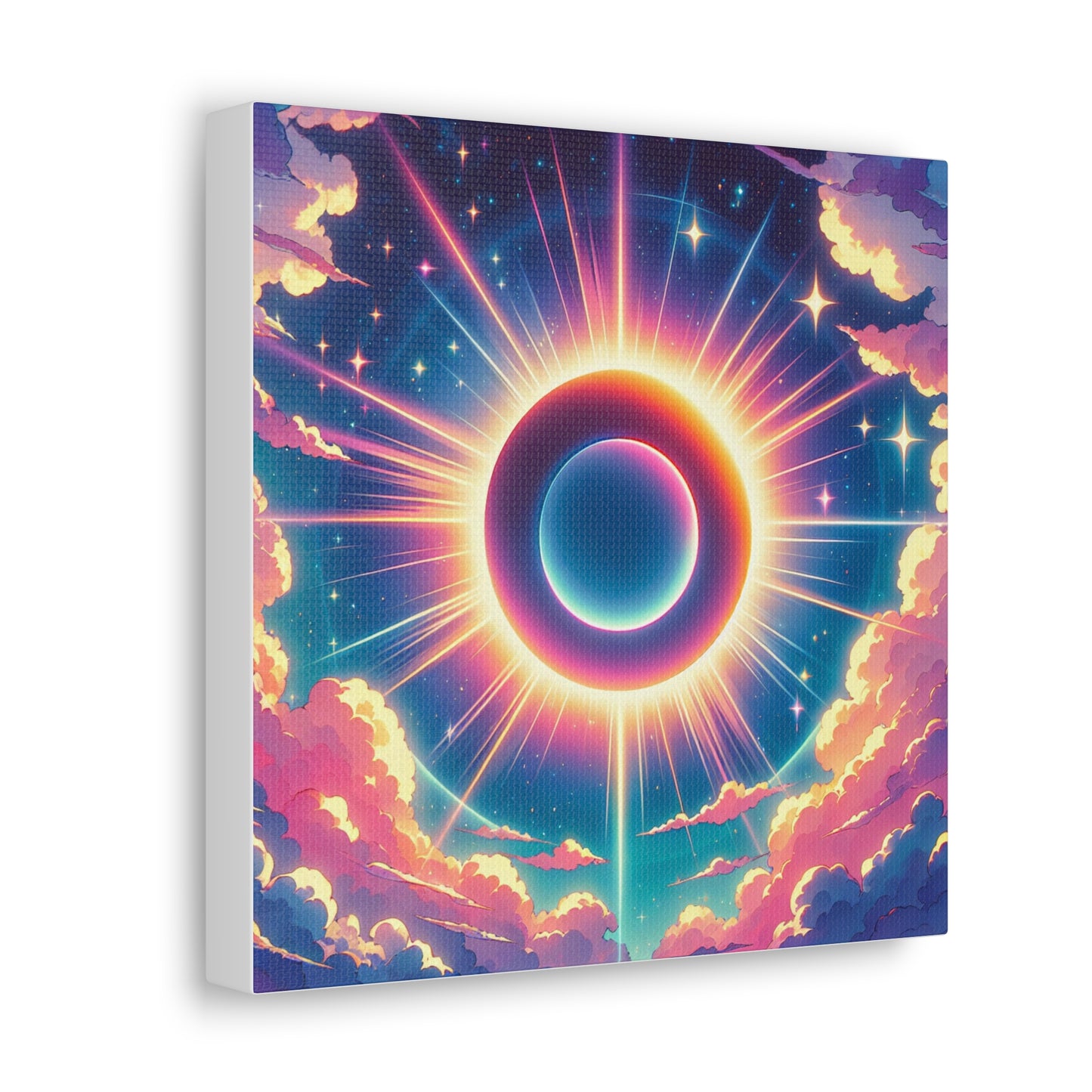 Solar Eclipse Canvas Wall Art