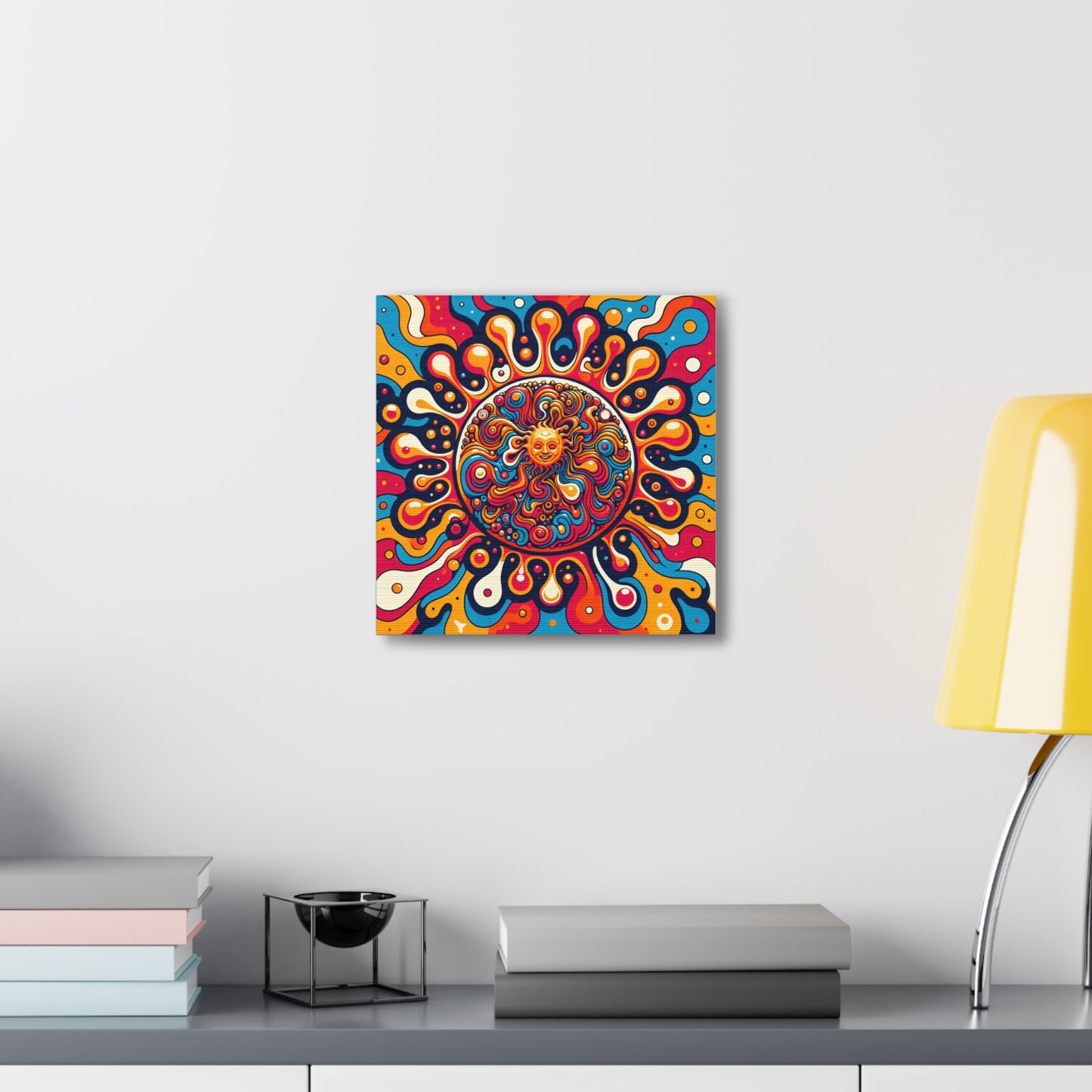 Sun Canvas Wall Art