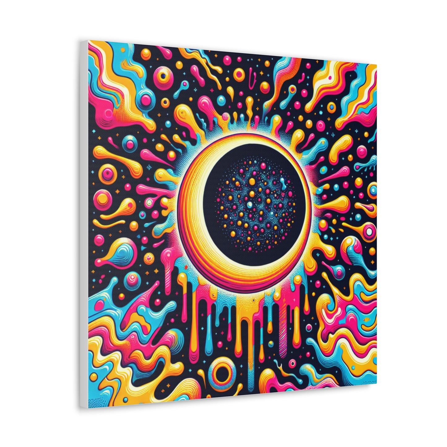 Solar Eclipse Canvas Wall Art