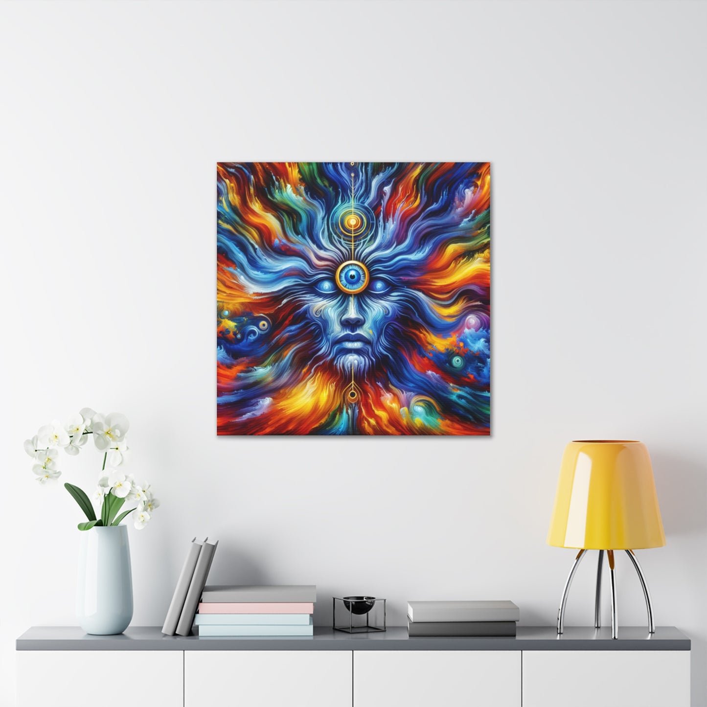 Third Eye Awakening Canvas Wall Art