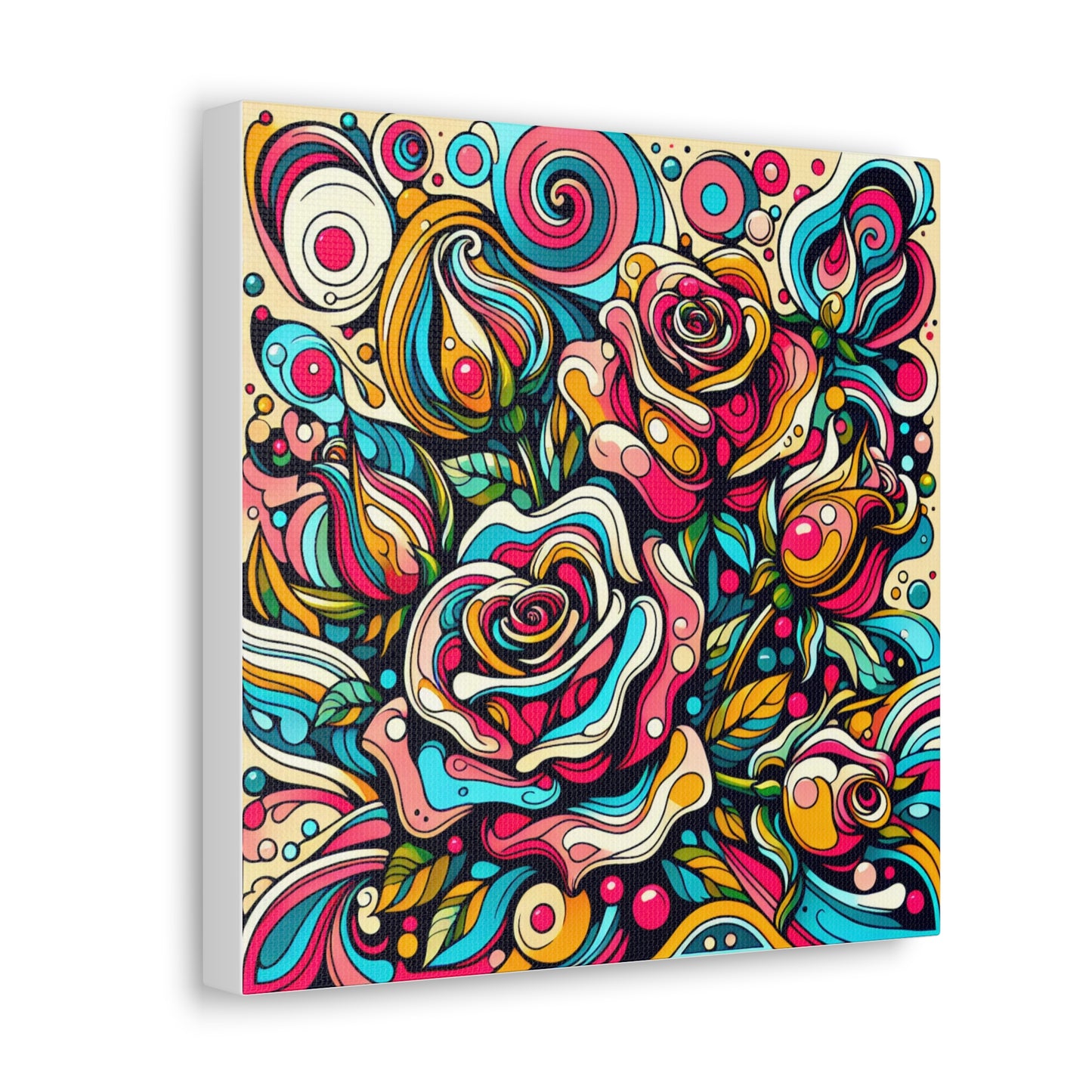 Roses Canvas Wall Art