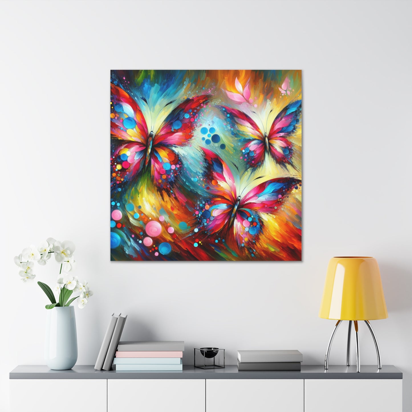 Butterflies Canvas Wall Art