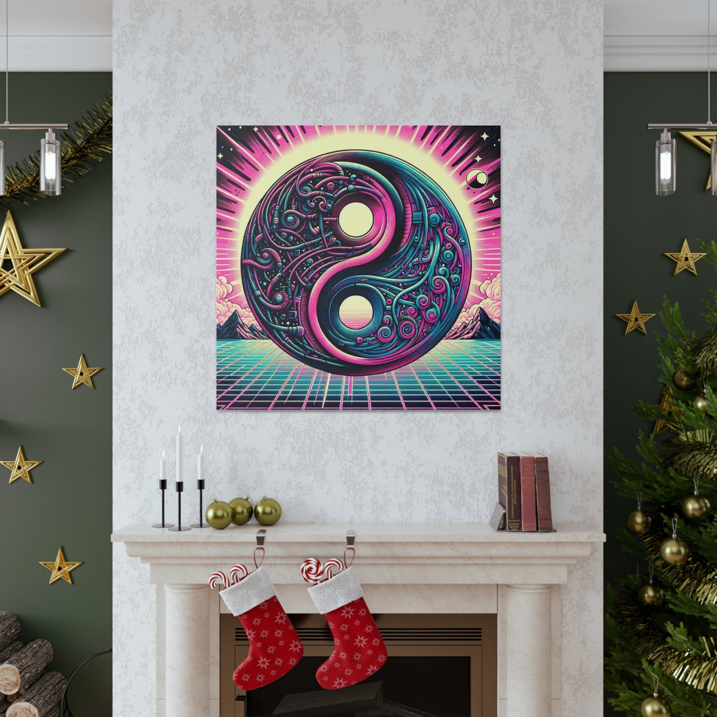 Yin Yang Canvas Wall Art