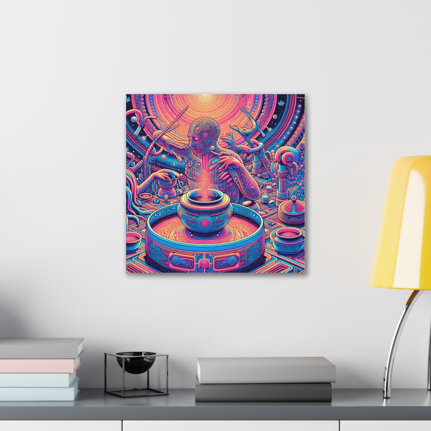 Fifth Dimension Ascension Canvas Wall Art