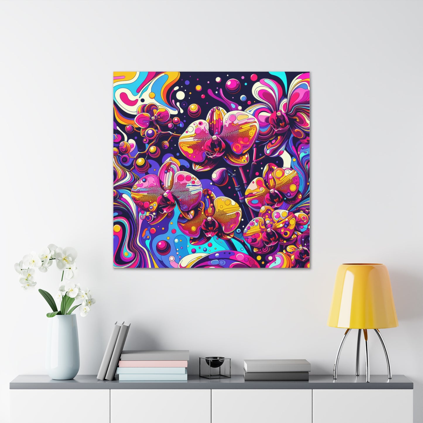 Orchids Canvas Wall Art