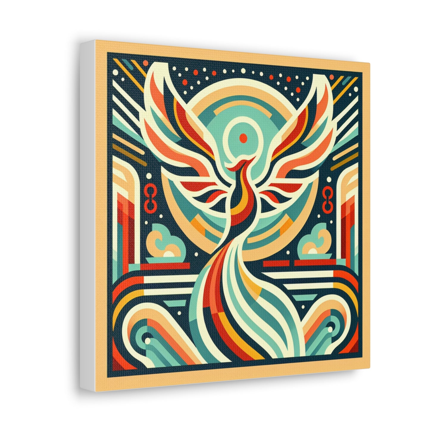 Phoenix Rising Canvas Wall Art