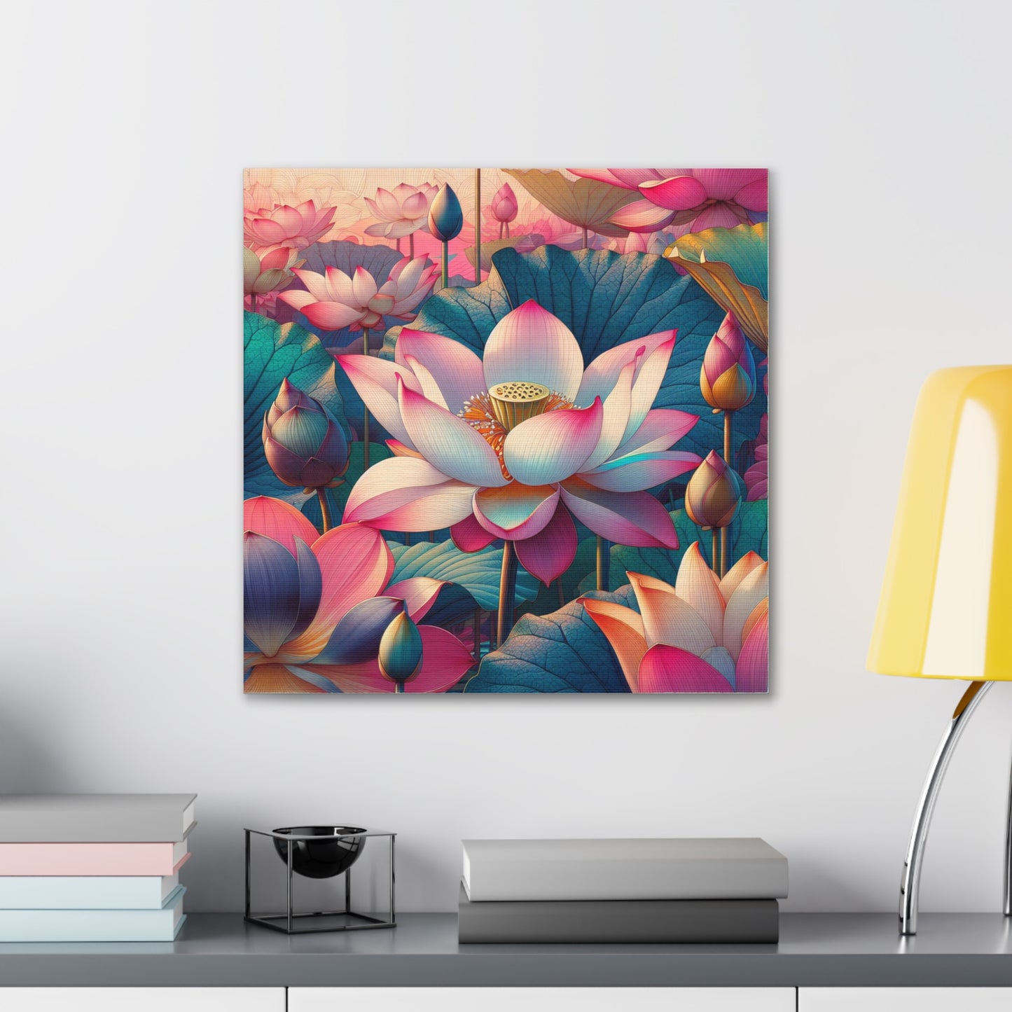 Lotus Canvas Wall Art