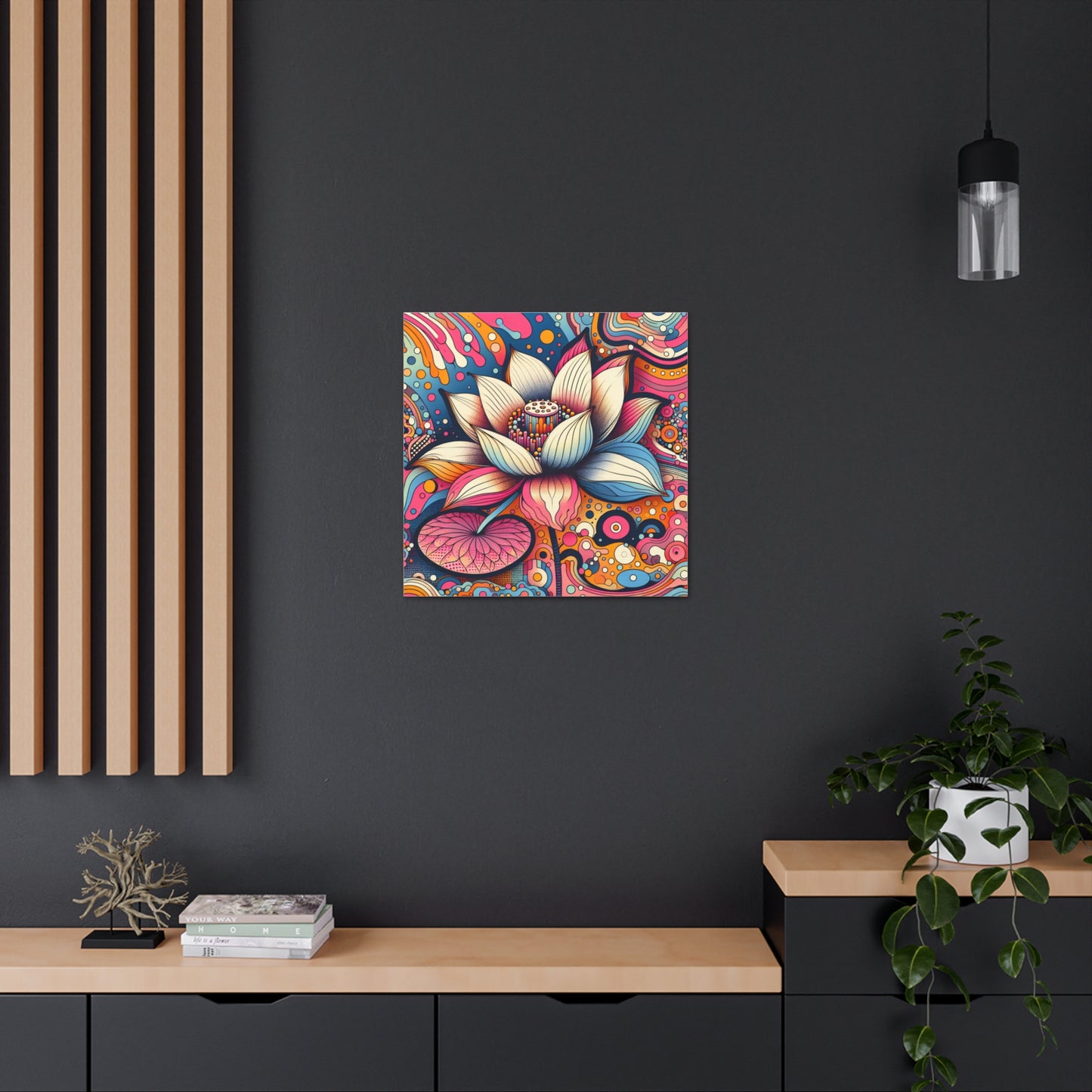 Lotus Canvas Wall Art