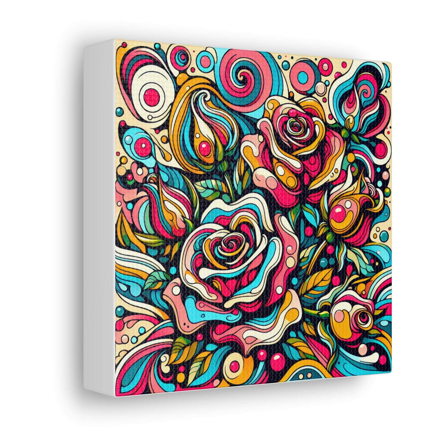 Roses Canvas Wall Art