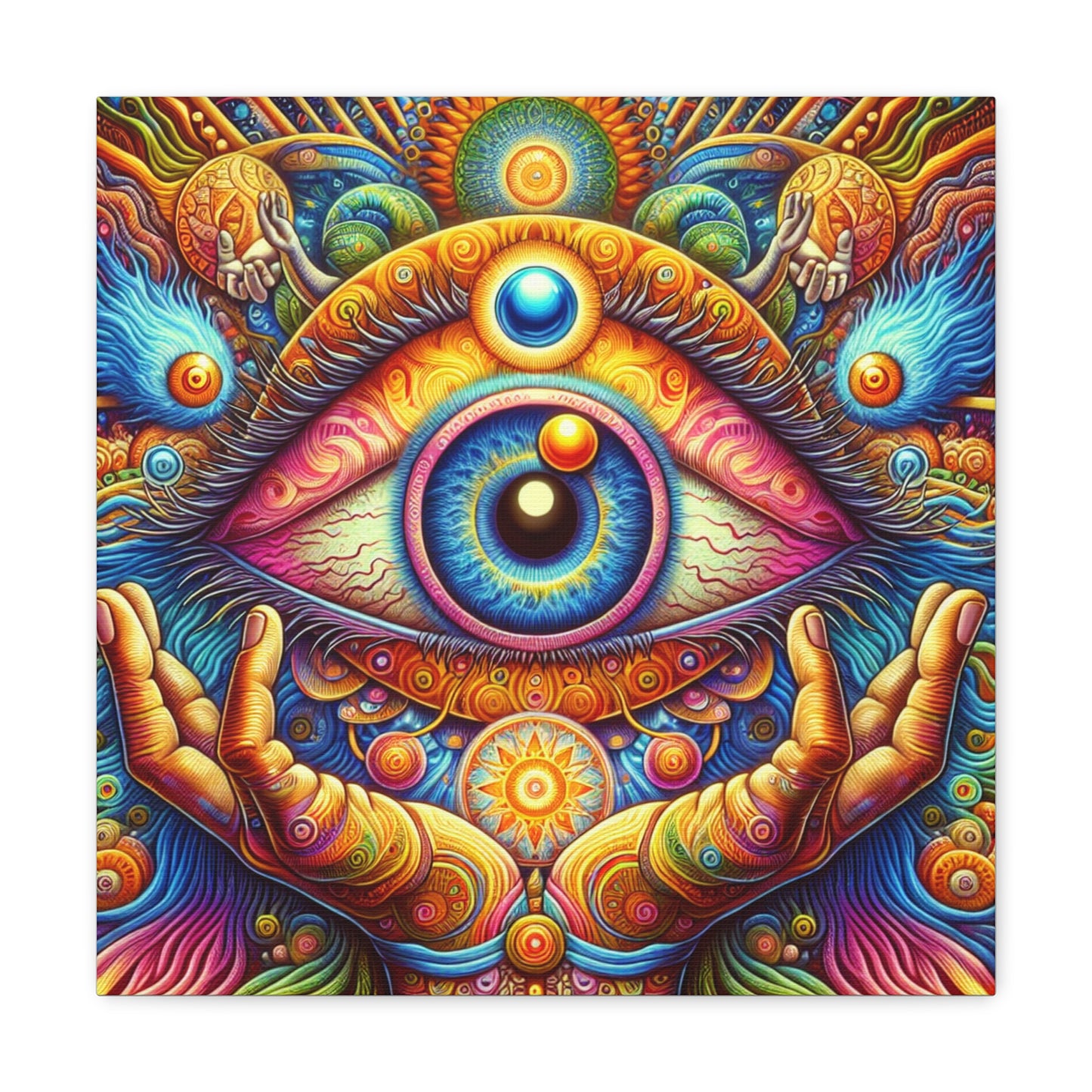 Third Eye Awakening Canvas Wall Art