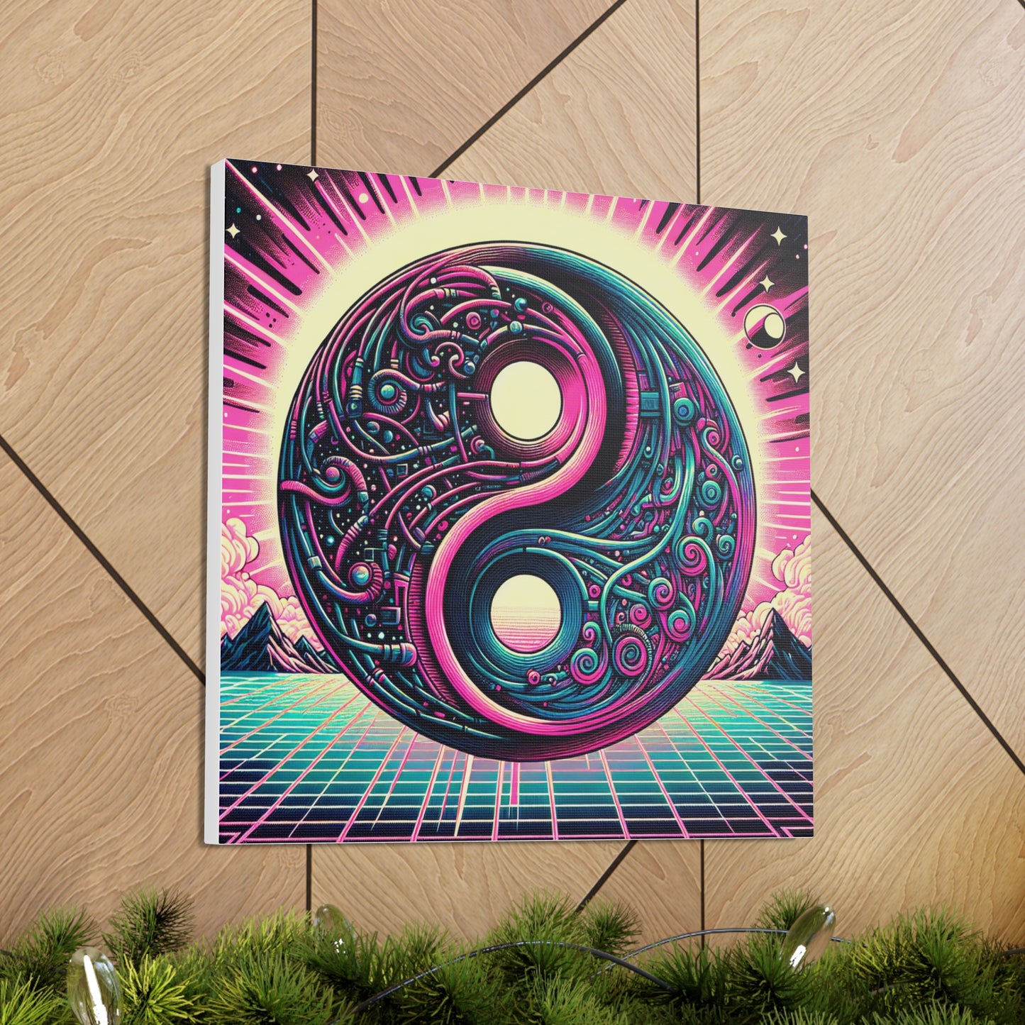 Yin Yang Canvas Wall Art