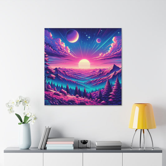 Majestic Sky Canvas Wall Art