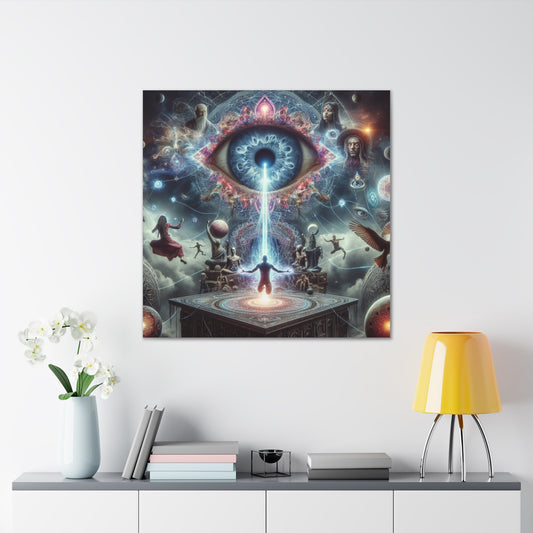 Third Eye Awakening Canvas Wall Art