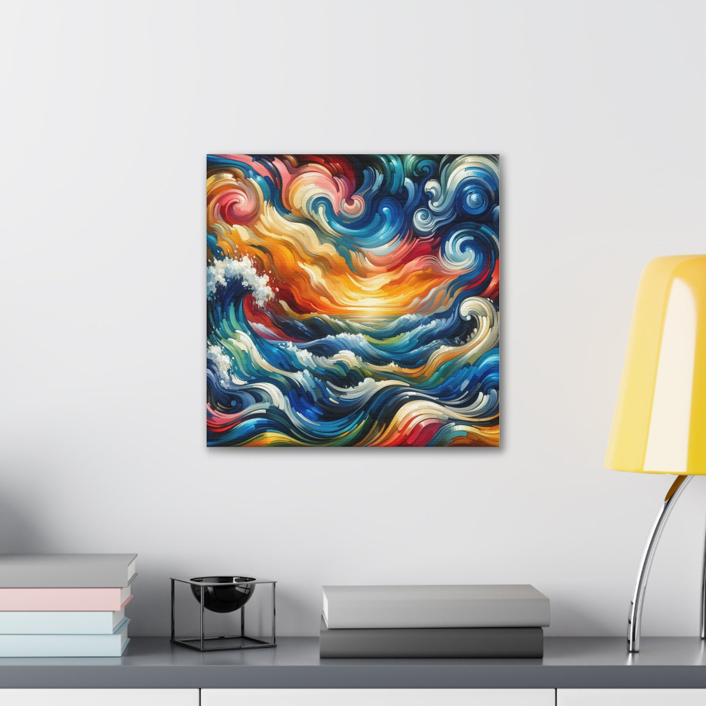 Ocean Waves Canvas Wall Art