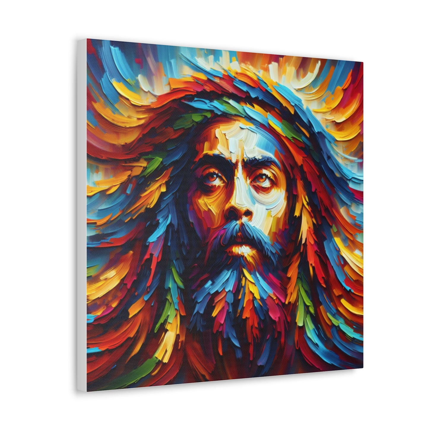 Jah Rastafari Canvas Wall Art