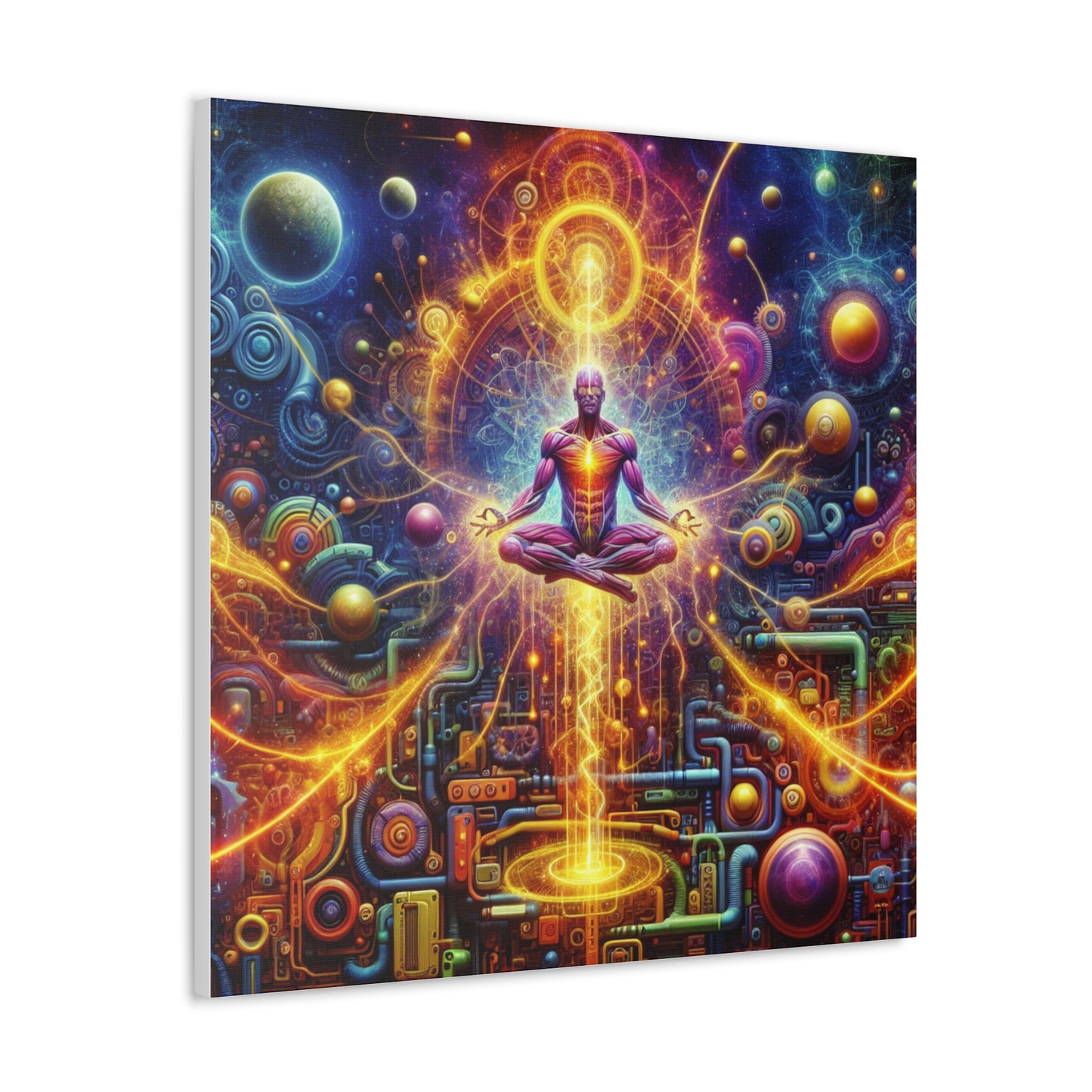 Fifth Dimension Ascension Canvas Wall Art