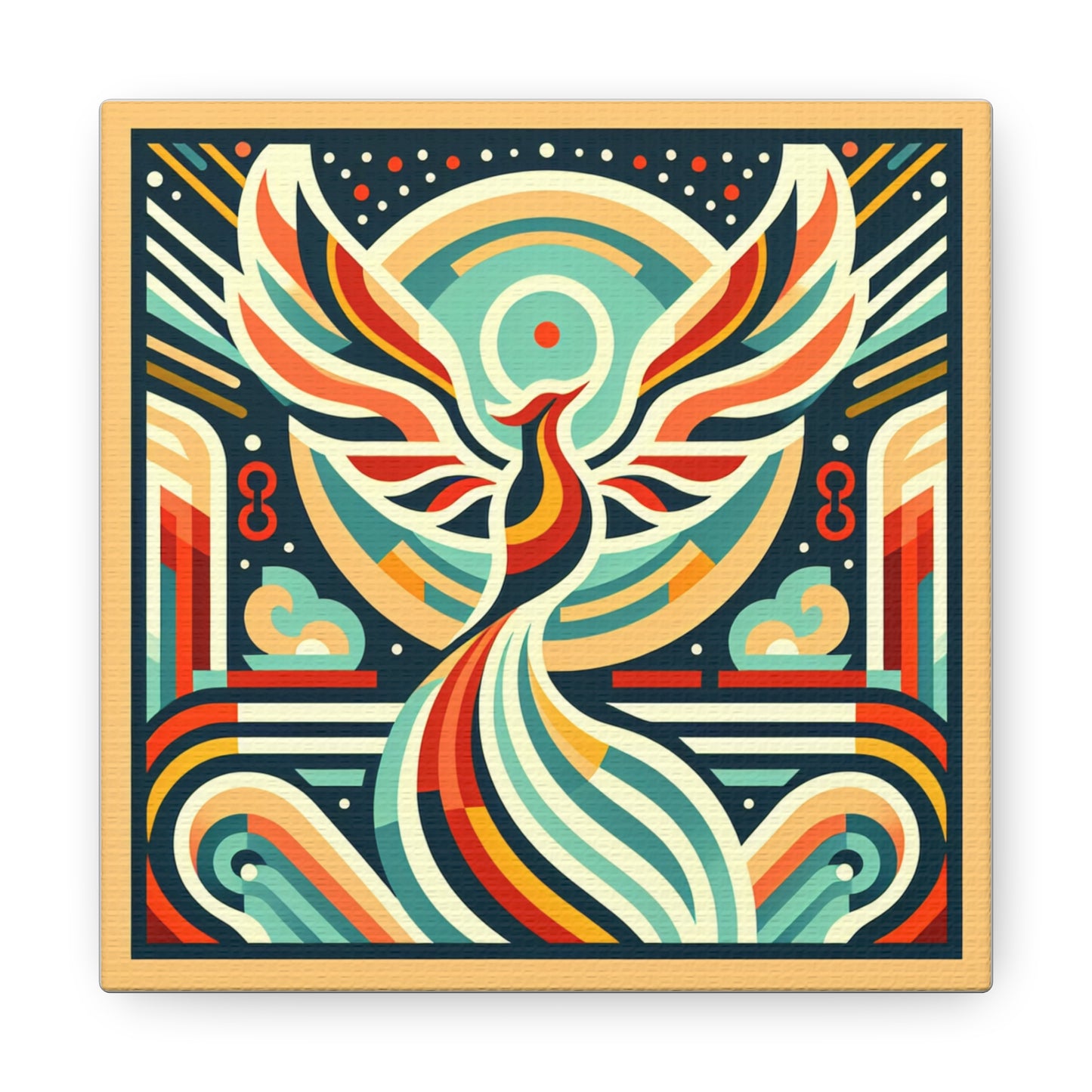 Phoenix Rising Canvas Wall Art