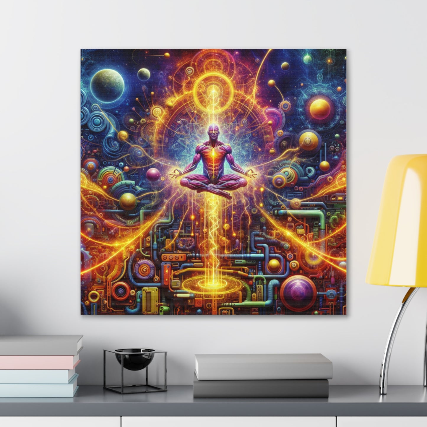 Fifth Dimension Ascension Canvas Wall Art