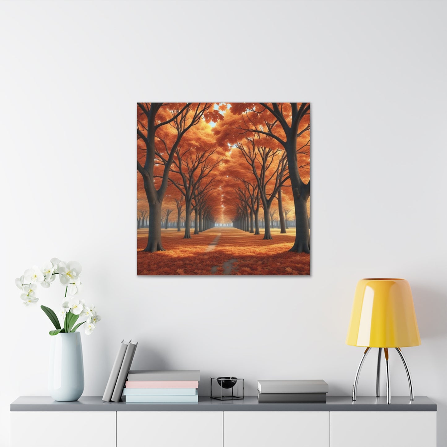 Maple Trees Canvas Wall Art