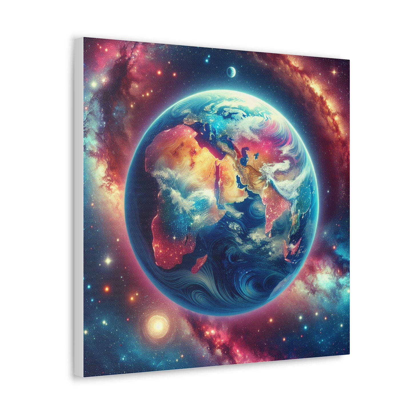 Planet Earth Canvas Wall Art